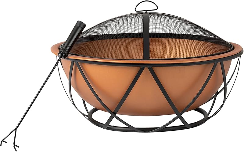 Fire Sense Barzelonia Round Copper